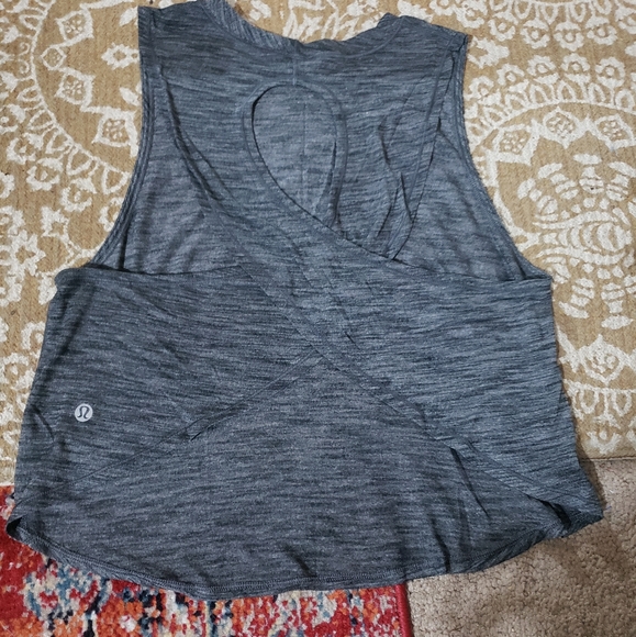 lululemon athletica Tops - Grey fast as light tank